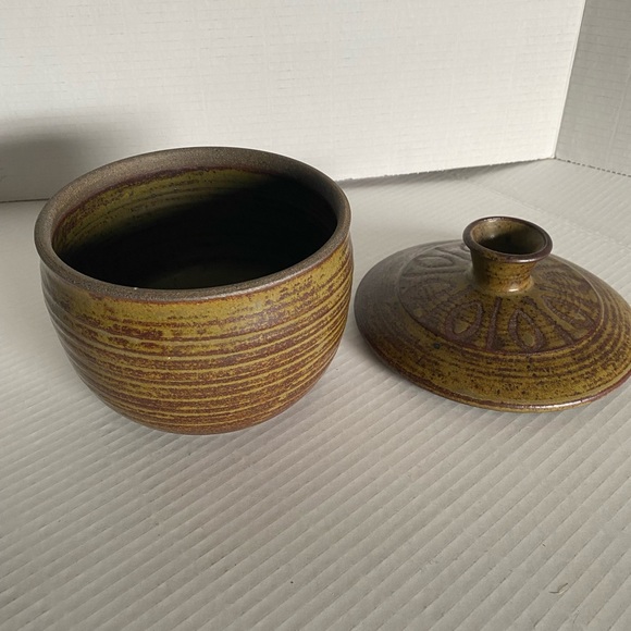 Pottery piece Signed Hough - Picture 5 of 5